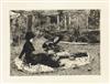 JAMES JACQUES TISSOT Sur lHerbe.